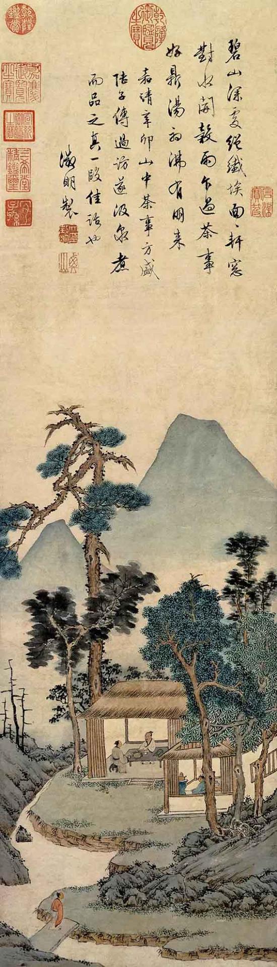 文征明 《品茶图》(明)