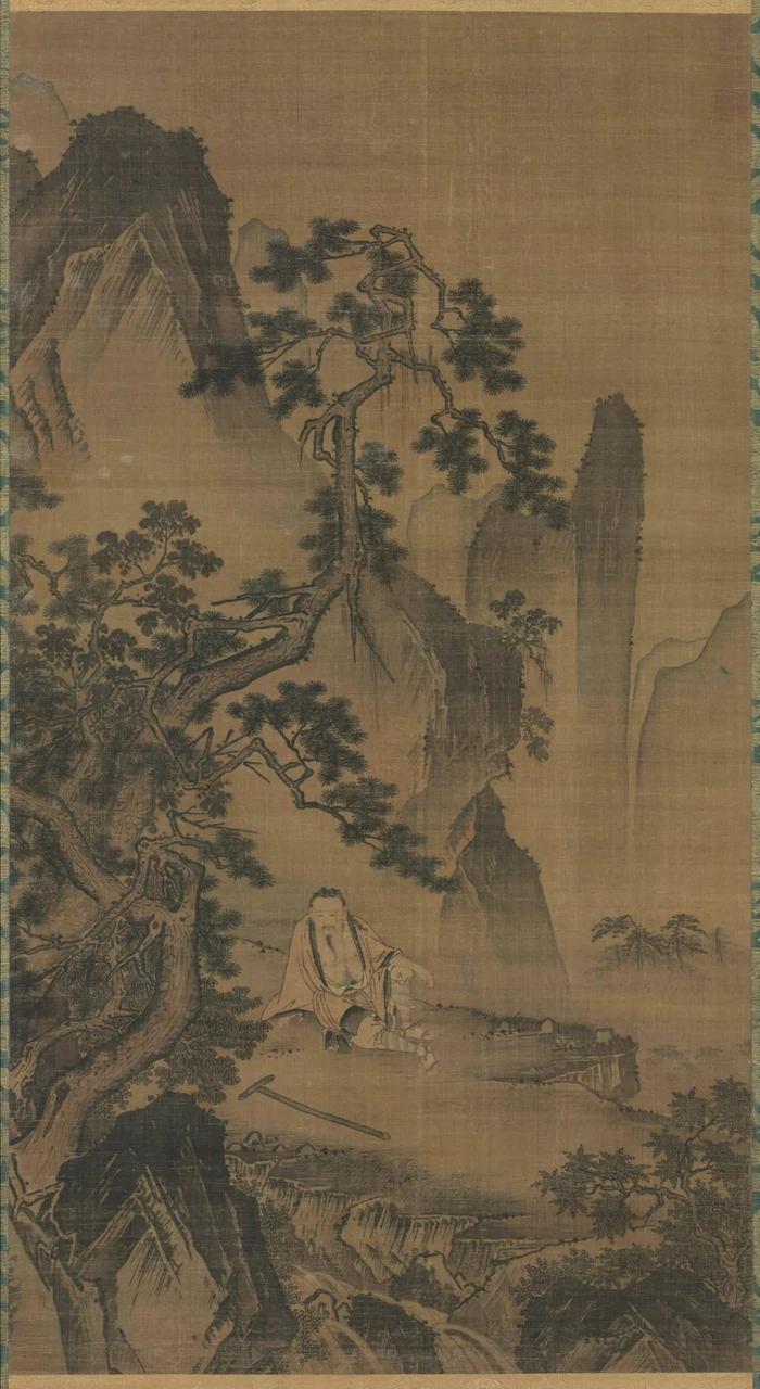 明 戴进 箕山高隐图 克利夫兰艺术博物馆