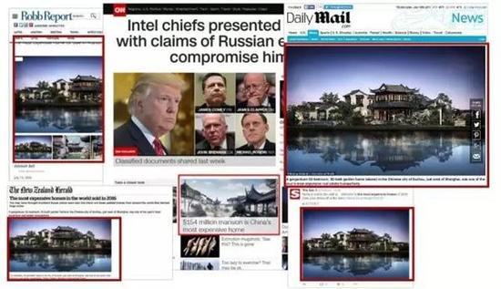 美国CNN、纽约时报、英国每日邮报等欧美媒体头条报道截图