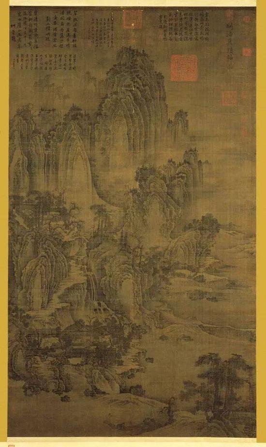 荆浩,匡庐图