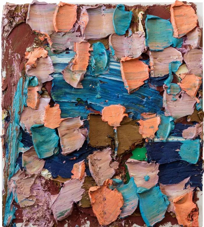 《痛的六月 一》,布面油画,180 x 160 cm,2017