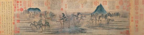 赵孟頫(元)《鹊华秋色图》