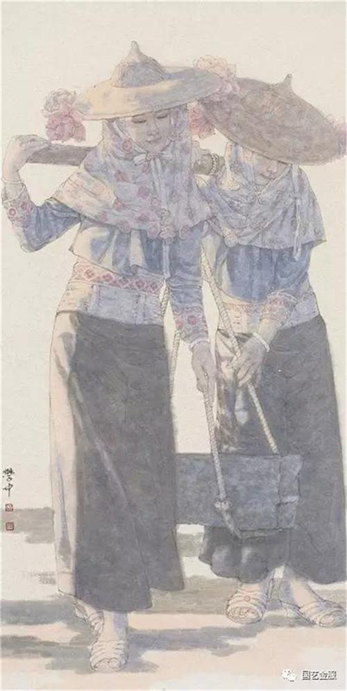 《协力》136×68cm 2013年