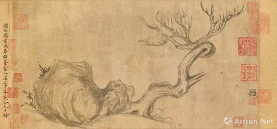 此水墨手卷为现时仅存的稀有苏轼画作之一,将于11月在佳士得香港拍卖中呈献