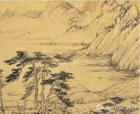 ▲《富春山居图·无用师卷》局部