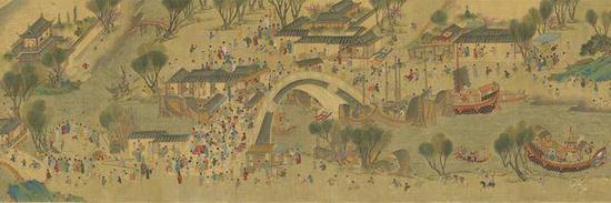 图23:传明 仇英清明上河图 台北故宫藏