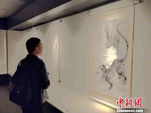 130余件齐白石原作在其家乡湖南湘潭展出。 付敬懿 摄