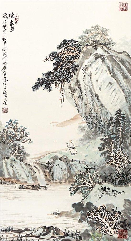 时景林亮相丹青巨匠“问鼎紫禁”大展