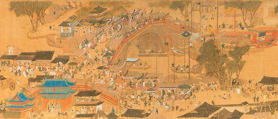 图26:传宋 张择端 清明易简图 台北故宫藏