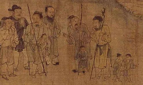 《人物故事图》(局部)