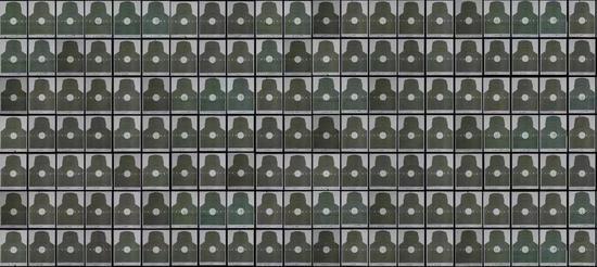 靶纸, 2016 - 2017, 印刷品, 54 × 38 cm × 162