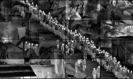 2017年度获奖者Richard Mosse(爱尔兰)的《网格》,出自《Heat Maps》系列