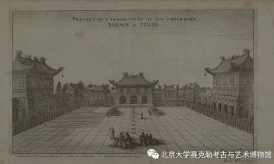 温斯劳斯·霍拉, 《紫禁城》,蚀刻版画