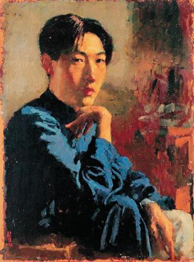 徐悲鸿自画像