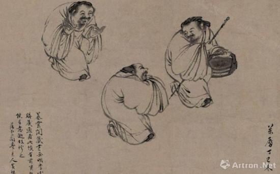 《三驼图》