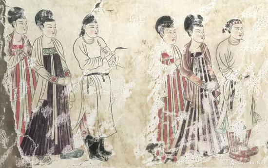 敦煌唐代中期壁画