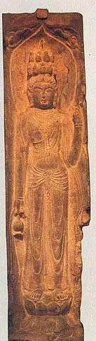 西安宝庆寺旧藏唐代七宝台十一面观音像之一 波士顿美术博物馆藏