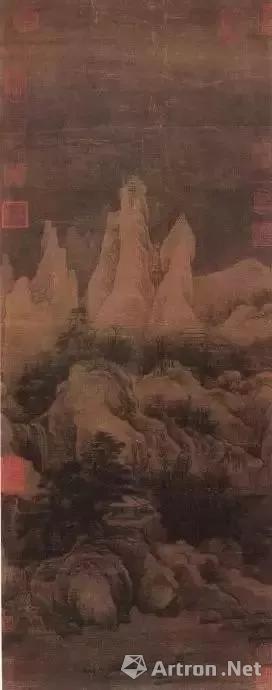 李成 群峰霁雪图