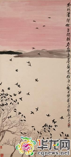 《飞鸟暮归》。本网资料图
