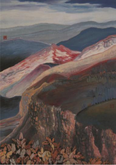 杨佴旻《太行秋色》 115×80cm 2006年 纸本设色