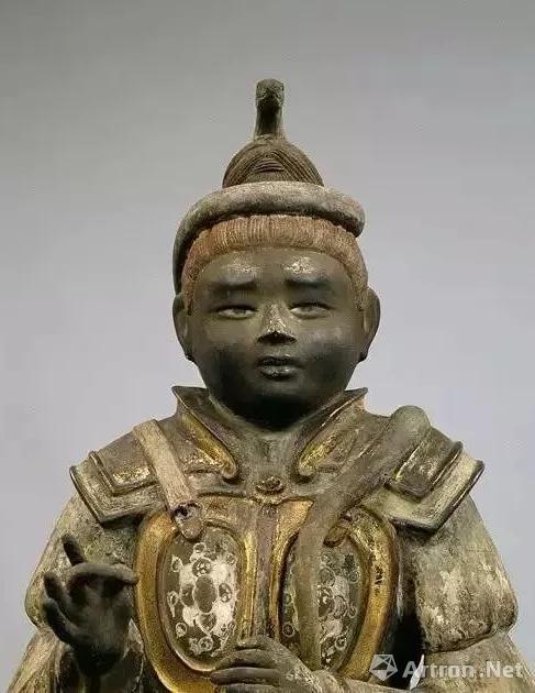 沙羯罗像,局部,奈良时代,日本国宝,奈良兴福寺藏