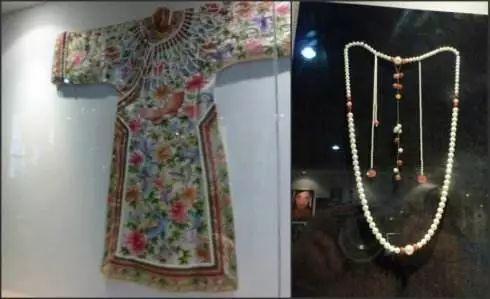 连慈禧太后的衣服,都是用珍珠串成的