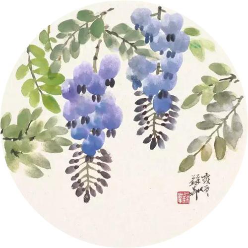 《霞倚》38×38cm2015年