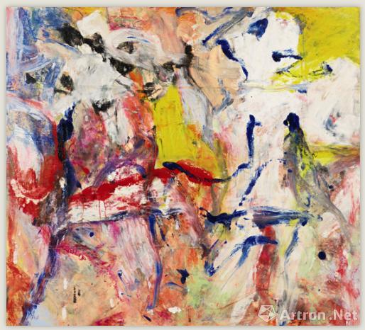 将在2018年苏富比“赏心:悦目新视野”展售会中展出的威廉·德库宁 《无题》