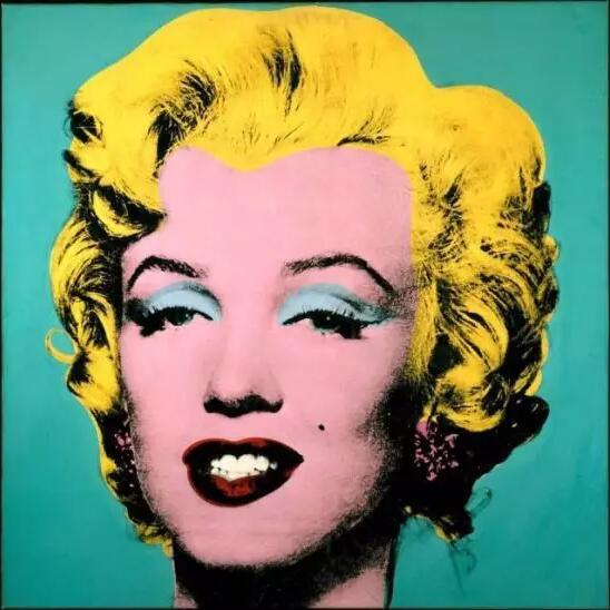 ▲ Andy Warhol《玛丽莲梦露》