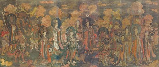 法海寺大雄宝殿内壁画(部分)
