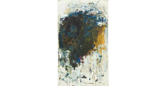 琼·米歇尔,《无题》 (Untitled),1964。图片:致谢富艺斯