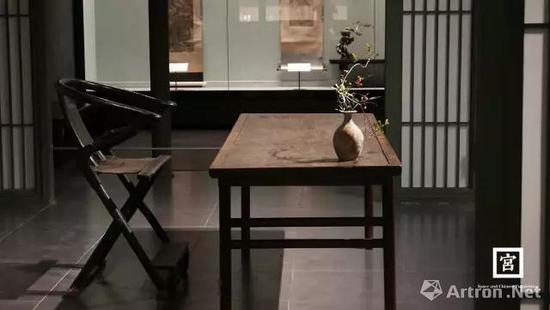 赵孟頫书画特展书房设计 图片来自《宫》