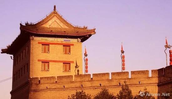 ▲ 安上门,现西安城墙南门