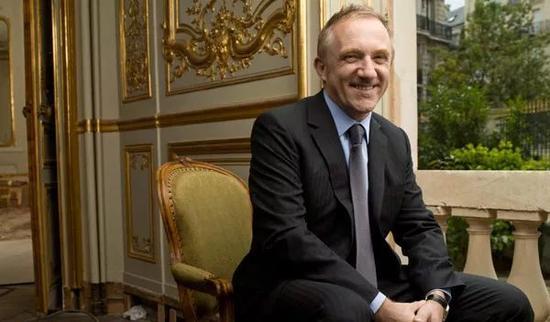 法国超级富豪及收藏家弗朗索瓦-皮诺(Francois· Pinault)