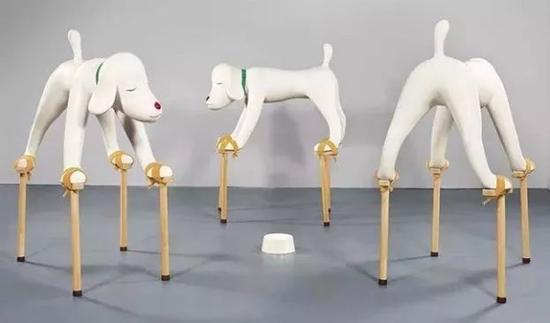 奈良美智《Dogs from Your Childhood》,1999年