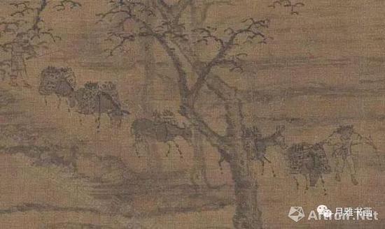 宋本《清明上河图》:送碳(图1)