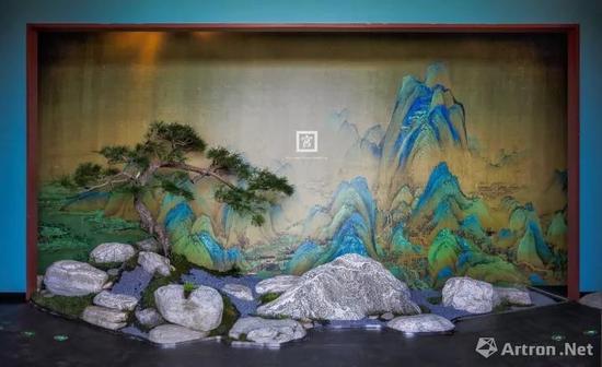 “千里江山”山水造景