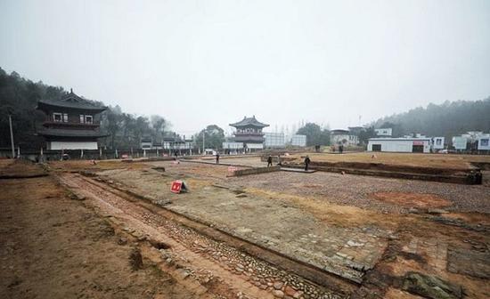 大上清宫遗址现场