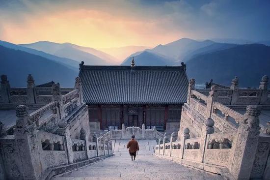 《圣地》 摄于山西五台山南山寺