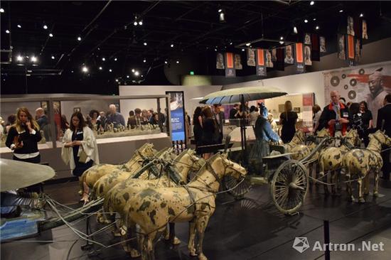 《兵马俑:秦始皇帝的永恒守卫》展览开幕,美国费城富兰克林科学博物馆