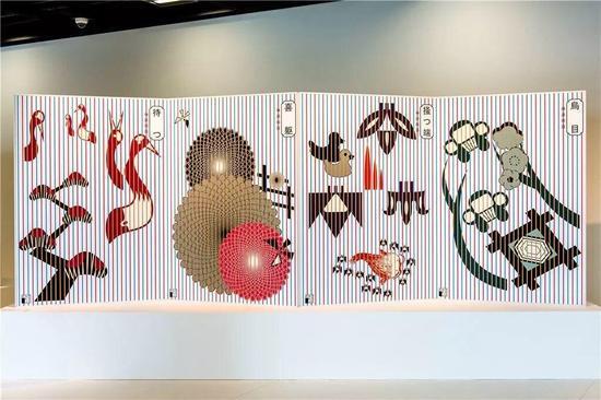21世纪Rimpa海报大赛参展作品,2015 。图片来自银座图形画廊