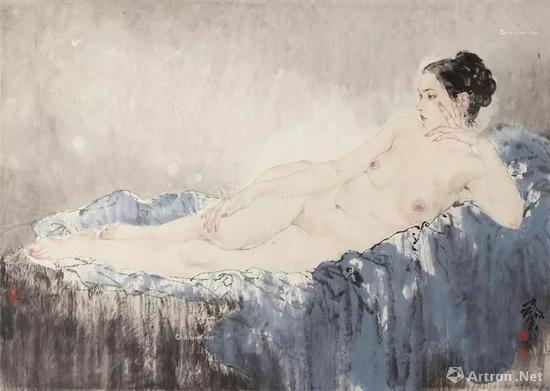 ▲何家英 裸女  成交价:340万元
