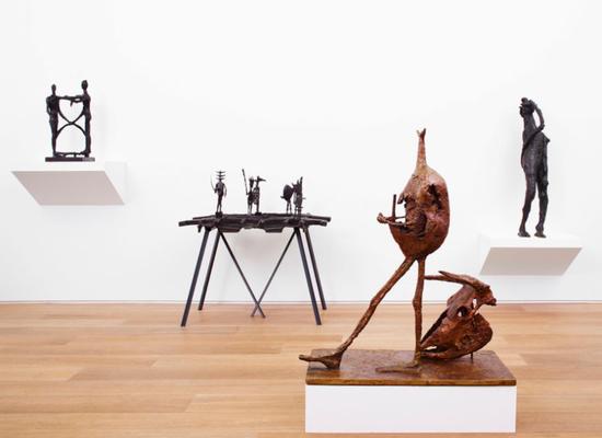 日耳曼娜·里奇耶回顾展现场。图片:致谢Levy Gorvy画廊