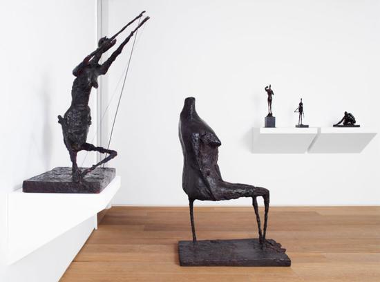 日耳曼娜·里奇耶回顾展现场。图片:致谢Levy Gorvy画廊