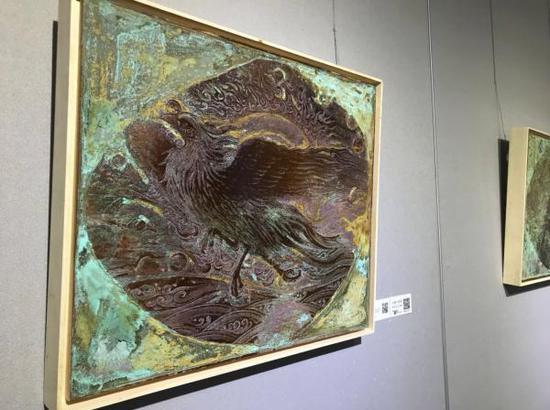 中华神境——徐龙宝新镌《山海经》插图展,展览现场