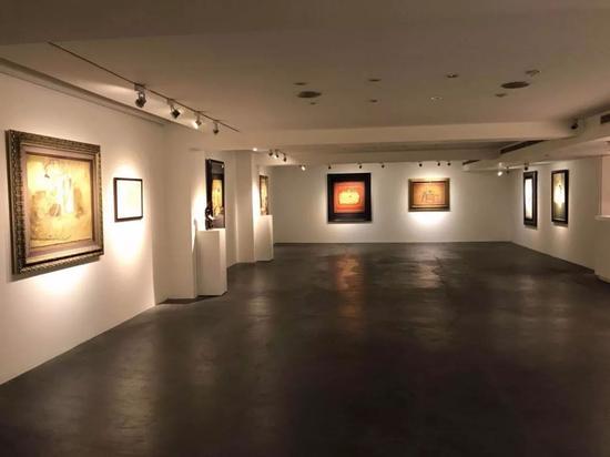 钟泗滨百岁冥诞台湾回顾展现场。图片:致谢亚洲艺术中心