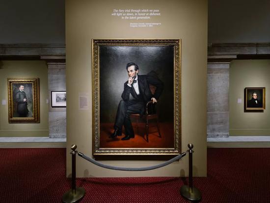 国家肖像馆“美国总统”现场。图片:Courtesy of the National Portrait Gallery