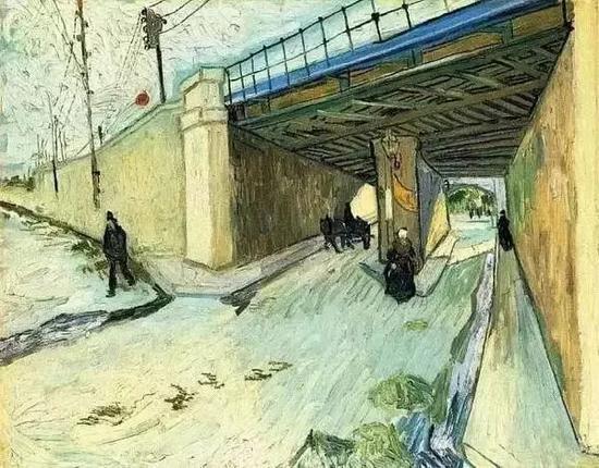 ⬆1888年《隆河上的汀克泰勒桥》