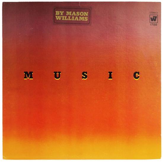 埃德·拉斯查(Ed Ruscha),《Music by Mason Williams》(1969)。图片:Courtesy of Fraenkel Gallery, San Francisco