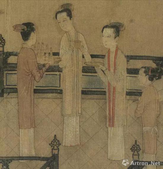 宋 陈清波 《瑶台步月图》(局部)